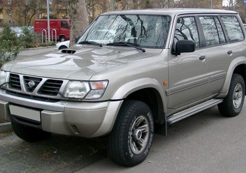 Kratka zderzaka Nissan Patrol Y61